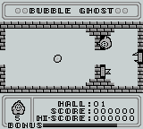 Bubble Ghost screenshot 5 for GameBoy